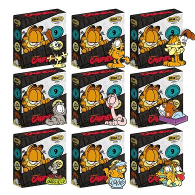 Σταντ με 24 Συλλεκτικές Κονκάρδες (Mystery Box) GARFIELD SERIES 1