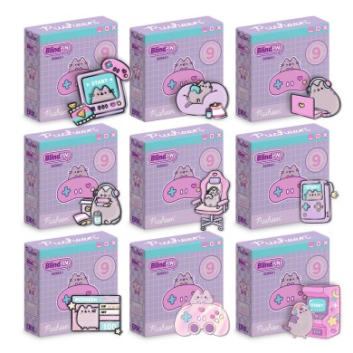 Σταντ με 24 Συλλεκτικές Κονκάρδες (Mystery Box) PUSHEEN SERIES 1