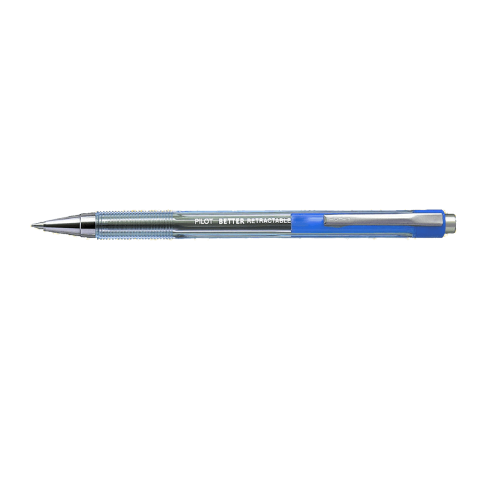 Στυλό Διαρκείας (Λαδιού) 1.0mm Medium PILOT Better Retractable Μπλε, σε Κουτί 12τμχ