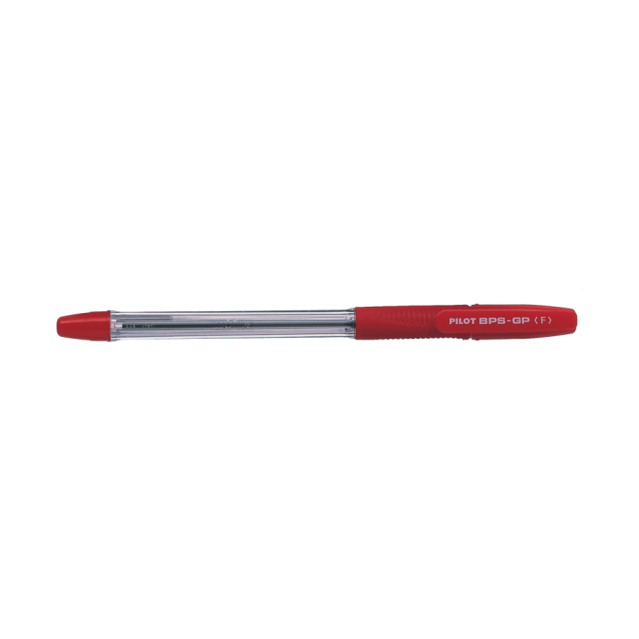 Στυλό Μπίλιας 0.7mm Fine PILOT BPS-GP Κόκκινο, σε Κουτί 12τμχ