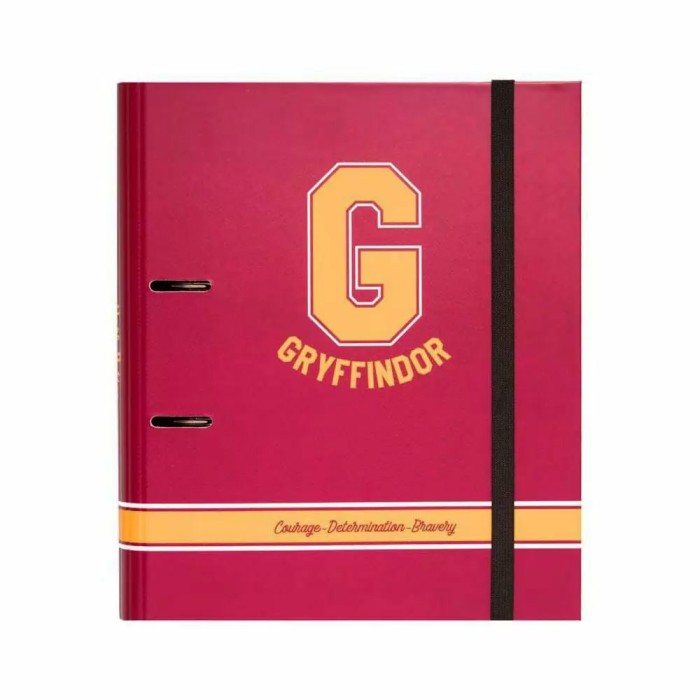 Premium Κλασέρ 2 κρίκων με Λάστιχο HARRY POTTER Gryffindor