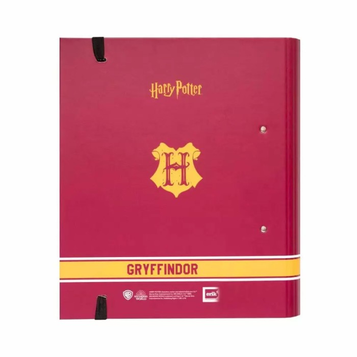 Premium Κλασέρ 2 κρίκων με Λάστιχο HARRY POTTER Gryffindor