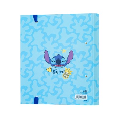 Premium Κλασέρ 2 κρίκων με Λάστιχο DISNEY Lilo & Stitch Tropical