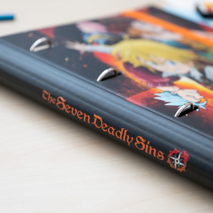 Premium Κλασέρ με Λάστιχο 4 κρίκων THE SEVEN DEADLY SINS (Anime Collection)