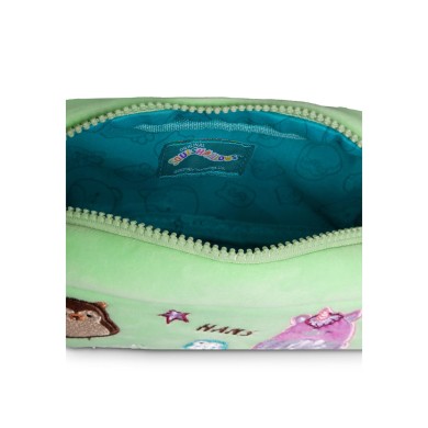 Τσαντάκι Μέικαπ - Κασετίνα SQUISHMALLOWS Mixed Light Green