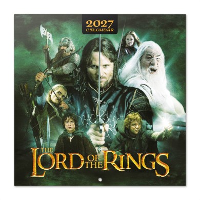 Ημερολόγιο Τοίχου 16 Μηνών 2027 30X30εκ THE LORD OF THE RINGS