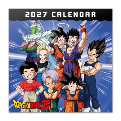 Ημερολόγιο Τοίχου 16 Μηνών 2027 30X30εκ DRAGON BALL