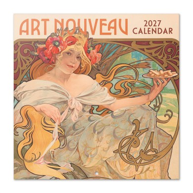 Ημερολόγιο Τοίχου 16 Μηνών 2027 30X30εκ ART NOUVEAU