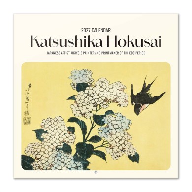 Ημερολόγιο Τοίχου 16 Μηνών 2027 30X30εκ HOKUSAI