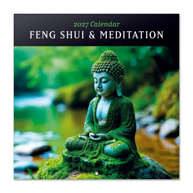 Ημερολόγιο Τοίχου 16 Μηνών 2027 30X30εκ FENG SHUI & MEDITATION