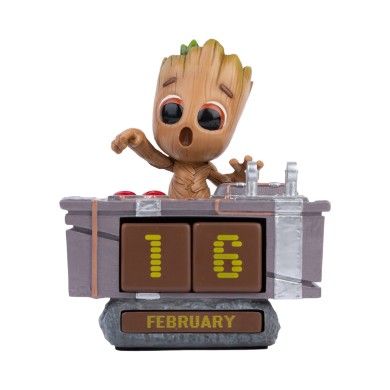 Διαρκές 3D Ημερολόγιο MARVEL Groot Death Button