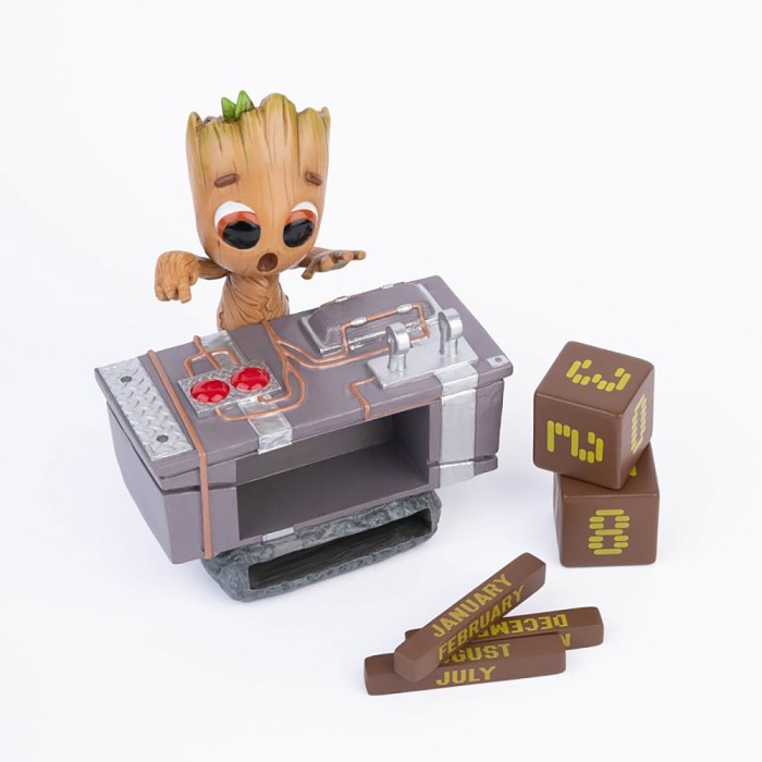 Διαρκές 3D Ημερολόγιο MARVEL Groot Death Button