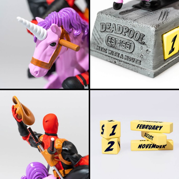 Διαρκές 3D Ημερολόγιο 21εκ MARVEL Deadpool
