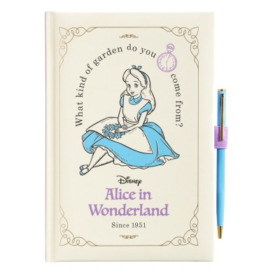 Premium Τετράδιο με Στυλό Α5 96σελ των 100γρ DISNEY Alice in Wonderland