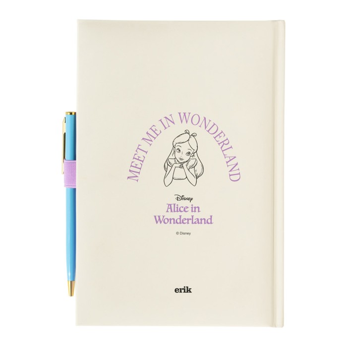 Premium Τετράδιο με Στυλό Α5 96σελ των 100γρ DISNEY Alice in Wonderland