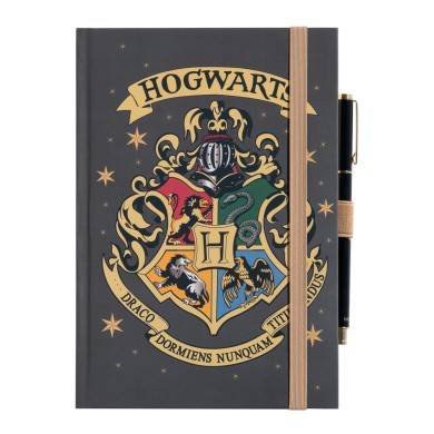 Premium Τετράδιο Α5 με Στυλό HARRY POTTER Hogwarts