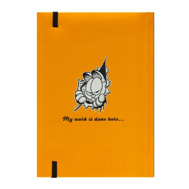 Premium Τετράδιο Α5 με Σκληρό Εξώφυλλο GARFIELD