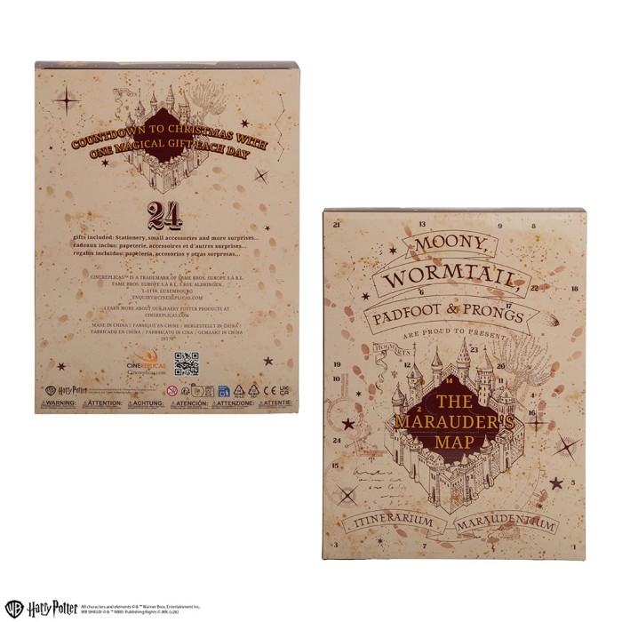 Ημερολόγιο Advent HARRY POTTER Marauder's Map
