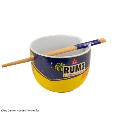 Μπολ (και) για Ράμεν με Chopsticks  K-POP DEMON HUNTERS Rumi Superstar Flavor Noodles
