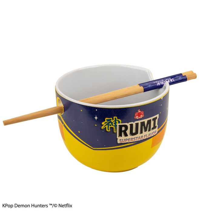 Μπολ (και) για Ράμεν με Chopsticks  K-POP DEMON HUNTERS Rumi Superstar Flavor Noodles