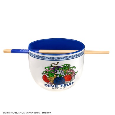Μπολ (και) για Ράμεν με Chopsticks NETFLIX ONE PIECE Devil Fruit