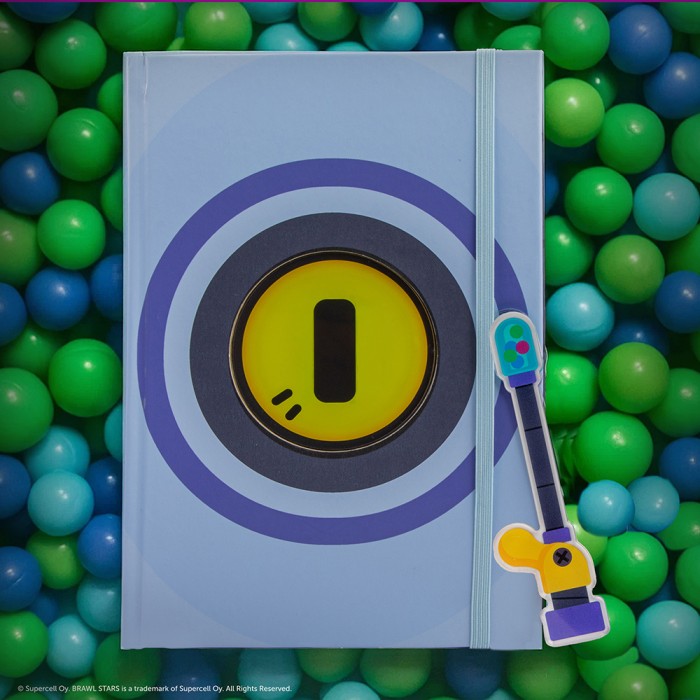 Premium Τετράδιο Α5 με Σκληρό PU Εξώφυλλο BRAWL STARS Rico
