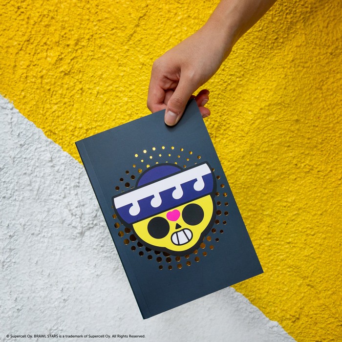 Premium Τετράδιο Α5 με Μαλακό PU Εξώφυλλο BRAWL STARS Poco