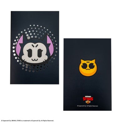 Premium Τετράδιο Α5 με Μαλακό PU Εξώφυλλο BRAWL STARS Kit