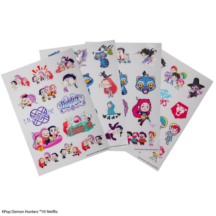 Σετ 2 τεμαχίων Stickers K-POP DEMON HUNTERS