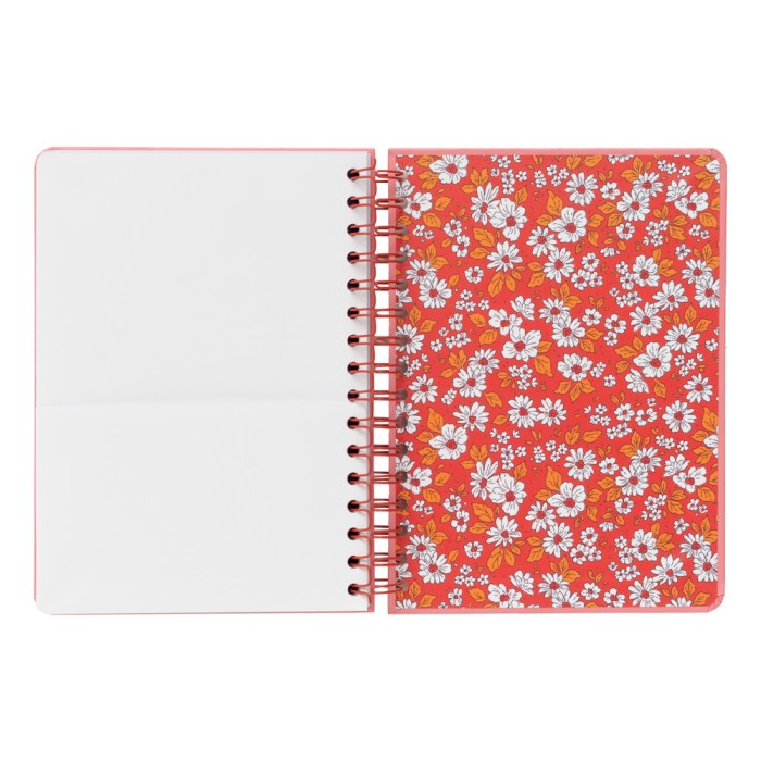 Τετράδιο Σπιράλ Ριγέ με Λάστιχο A5/15X21 SNOOPY Love Yourself