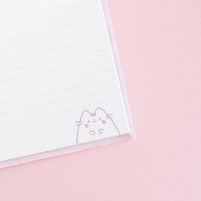 Τετράδιο με Υφή Βελούδου A5/15X21 με 96 φύλλα PUSHEEN Moments Collection