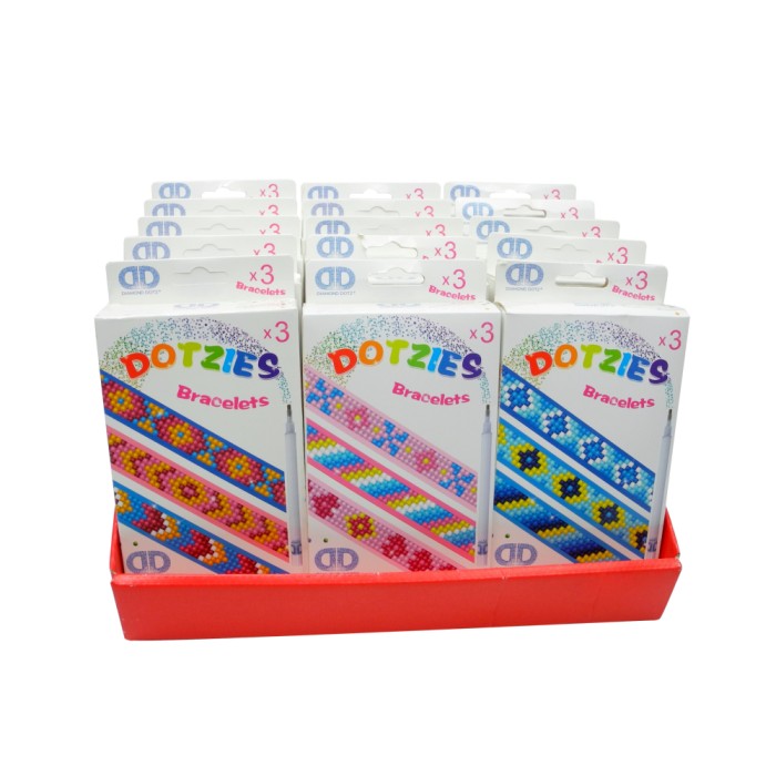 Diamond Dotz Σετ 3 Βραχιόλια Τύχη