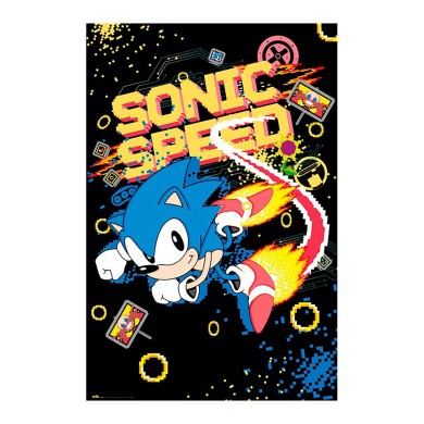 Αφίσα 61Χ91,5εκ SONIC THE HEDGEHOG Speed