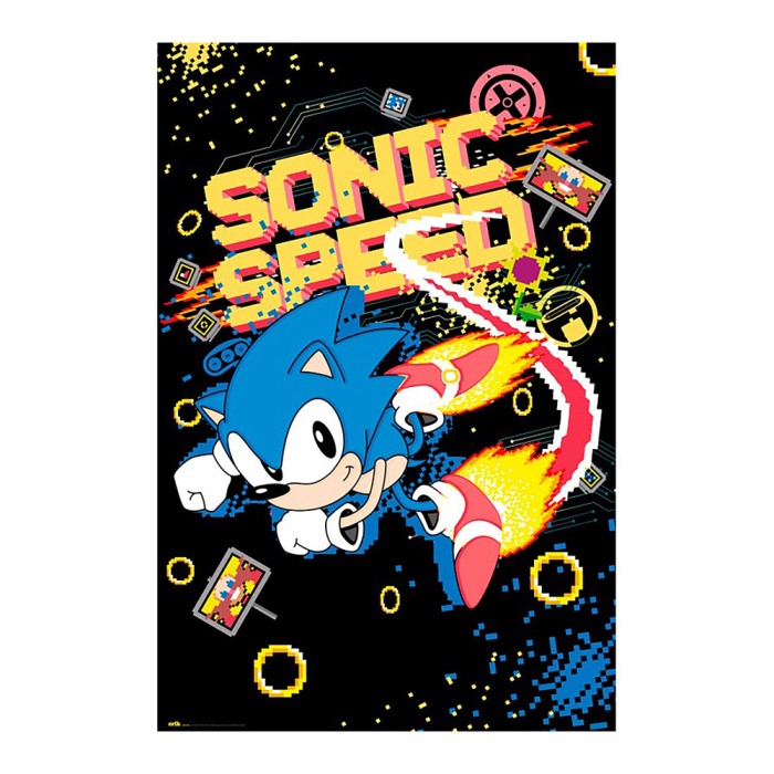 Αφίσα 61Χ91,5εκ SONIC THE HEDGEHOG Speed