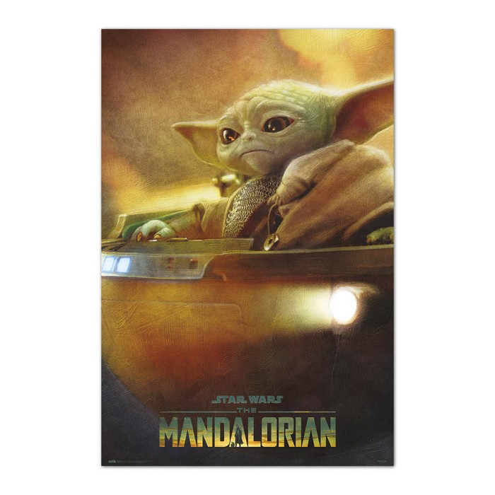 Αφίσα 61Χ91,5εκ STAR WARS THE MANDALORIAN Grogu Pod