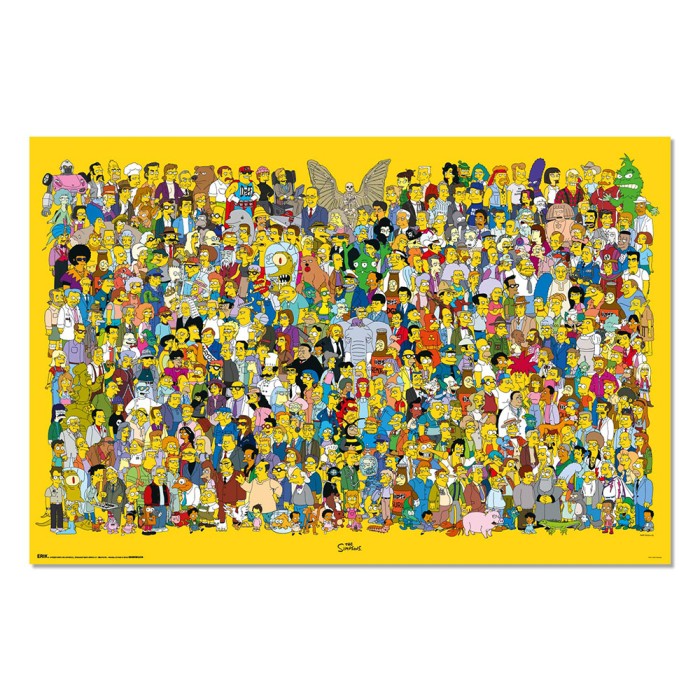 Αφίσα 91,5Χ61εκ. THE SIMPSONS
