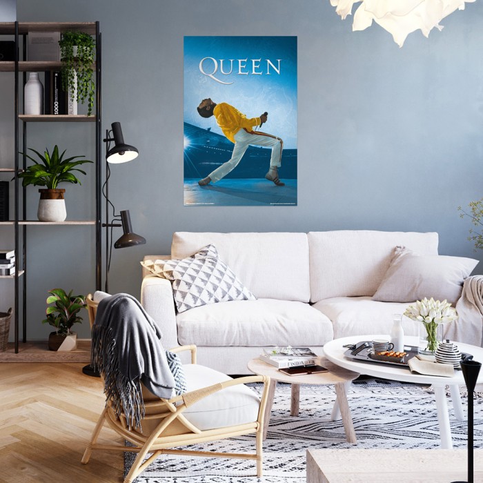 Αφίσα 61Χ91,5εκ QUEEN Freddie Mercury