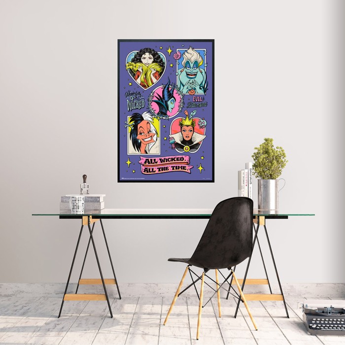Αφίσα 61Χ91,5εκ. DISNEY Villains