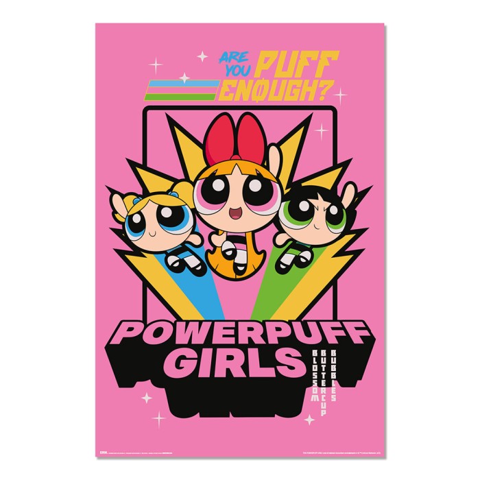 Αφίσα 61Χ91,5εκ POWERPUFF GIRLS