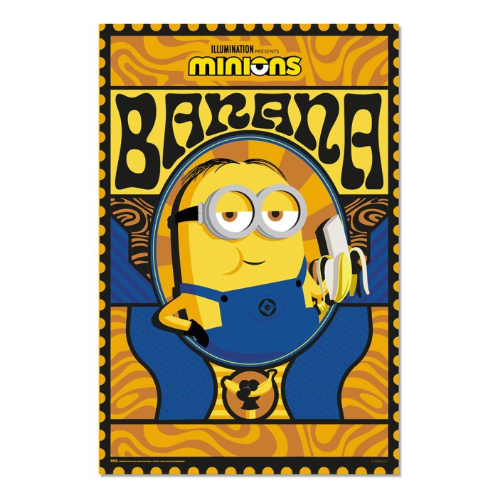 Αφίσα 61Χ91,5εκ MINIONS Banana