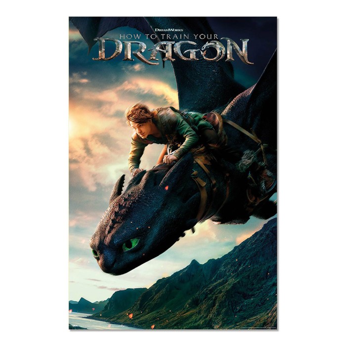 Αφίσα 61Χ91,5εκ. HOW TO TRAIN YOUR DRAGON Live Action