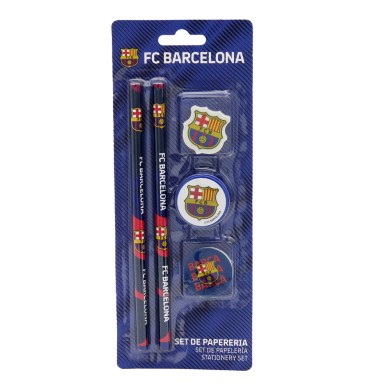 Σετ Ειδών Γραφής 5 Τεμάχια FC BARCELONA