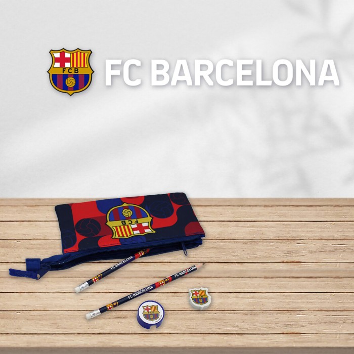 Σετ Κασετίνα με Είδη Γραφής FC BARCELONA