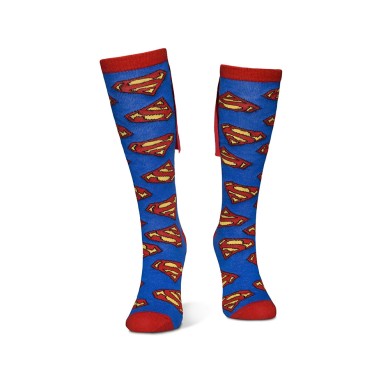 Knee High Κάλτσες με Μπέρτα 1τμχ 39/42 WARNER Superman