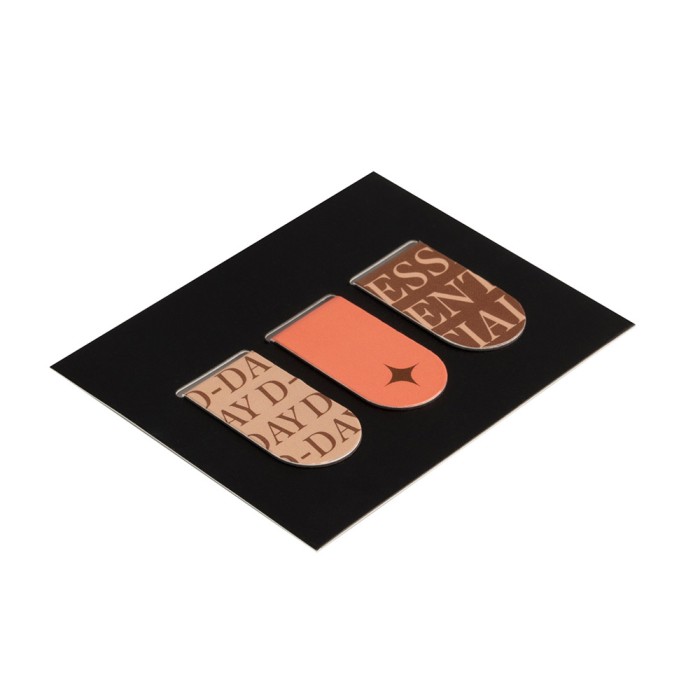 Σετ με 3 Μεταλλικούς Σελιδοδείκτες KOKONOTE BASIC STUDIO Coral Spice