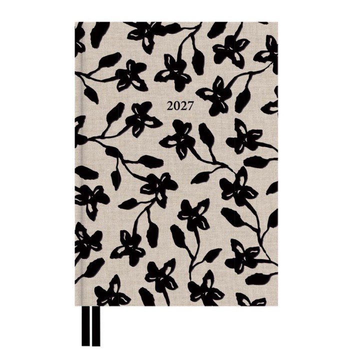 Premium Εβδομαδιαίο Ημερολόγιο 2027 Ετήσιο 15X21,5εκ GAIA MIDNIGHT DAHLIA by Kokonote