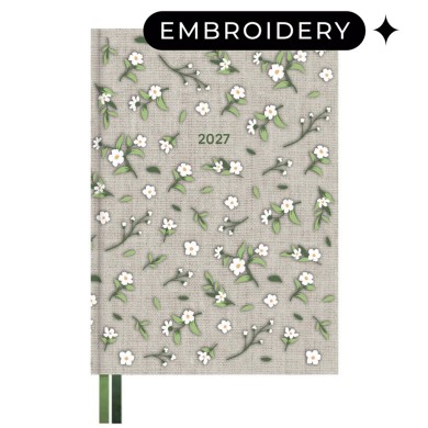 Premium Εβδομαδιαίο Ημερολόγιο 2027 Ετήσιο 15X21,5εκ GAIA COZY BLOOM by Kokonote