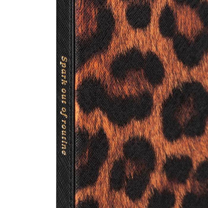 Premium Τετράδιο Α5 με κάλυμμα από Δερματίνη KOKONOTE LUXE Bold Leopard
