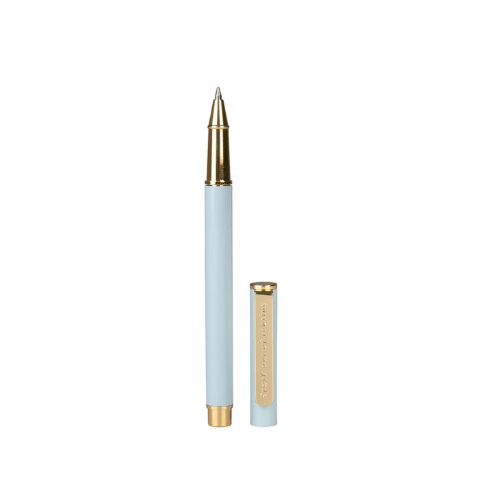Στυλό 0,70mm KOKONOTE BASIC STUDIO Cloudy Sky Γαλάζιο με Επίχρυσες Λεπτομέρειες
