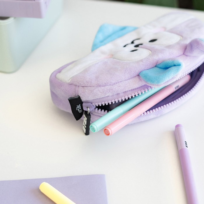 Κασετίνα Λούτρινη Μισοφέγγαρο BT21 Mang